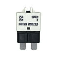 thumbnail image 1 of Manual Reset ATC/ATO 25 Amp Circuit Breaker Fuse for Automotive Marine Boat Car Truck RV Audio Battery Protection | Low Profile (1), 1 of 3