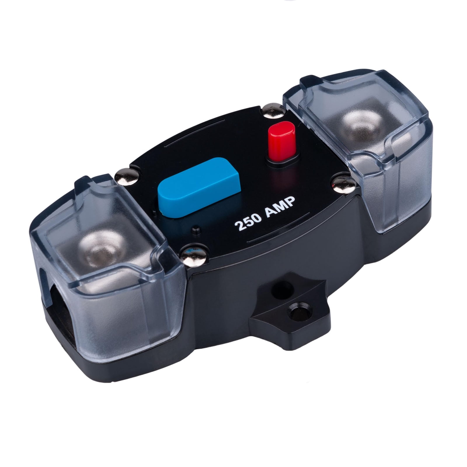 Manual Reset Resettable Inverter Block Circuits Breaker Inline Fuses Holder for Trolling Motor and Stereo Sound Systems