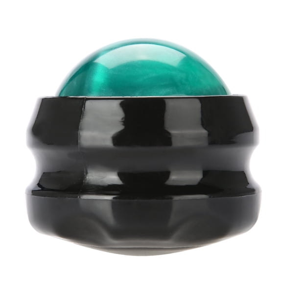 Manual Resin Massage Roller Ball Massager for Body Therapy, Foot and Hip Relaxer, Deep Tissue Stress Release, Portable Muscle Recovery Tool, Green S