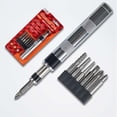 thumbnail image 1 of Manual Reversible Impact Driver Set with Hex Handle and Replaceable Bits for Removing Stuck or Broken Screws and Bolts, 1 of 9