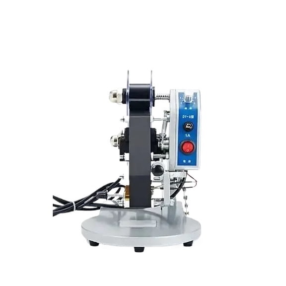 Manual Ribbon Coding Date Batch Character Hot Stamping Coding Printer Machine ,Fast-Drying Ink with Crisp Output