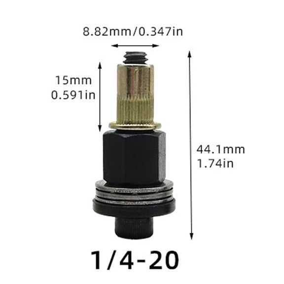 Manual Rivet Nut Tool with One-Key Hex Head Connection for Quick Assembly in Construction, Automotive, and Industrial Sectors (1/4)