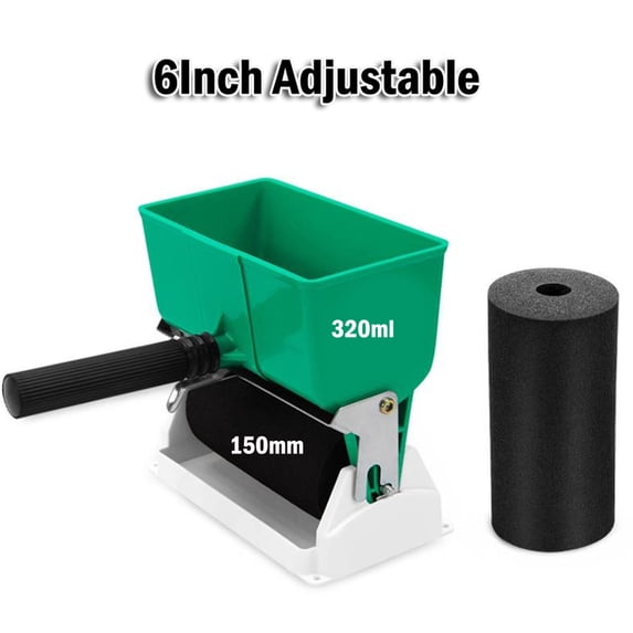 Manual Roller Type Glue Applicator 6inch Sponge Roller Quick Coating Gluing Tool