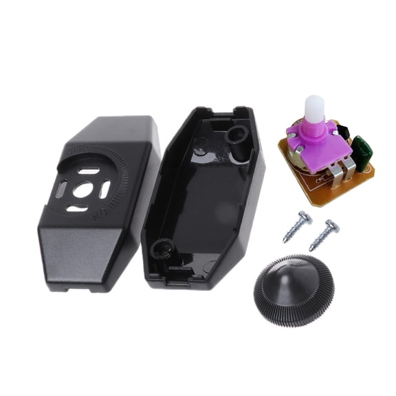 Manual Rotary Cord AC 220V 1A Slide Control Lamp Dimmer for Table Lamp LED Salt Lamp 110V-220V Light