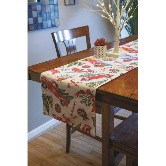 Manual SOHSQ Holiday Signs Runner, 72 -inch Length