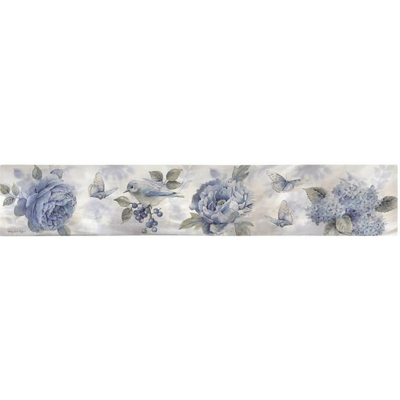 Manual SSPB72 Spring Blue DYE Runner, 72- inch Length