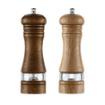 thumbnail image 1 of Manual Salt Grinder Refillable Pepper Mill Sets，Wooden Pepper Grinder - 6 Inch Primary Color + Ancient Color Box, 1 of 5