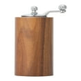 Manual Salt Pepper Grinder Wooden Adjustable Spice Mill Bottle Coffee