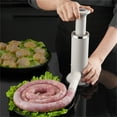 Manual Sausage Stuffer Maker Vertical Meat Filler Stainless Steel Heavy