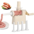 thumbnail image 1 of Manual Sausage Stuffer with 4 Tubes, Sausage Maker & Filler for Homemade Bratwurst, Hot Dogs, Meatballs - Kitchen Use, 1 of 5
