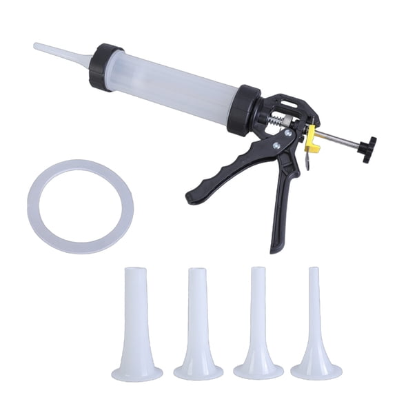 Manual Sausage Stuffer with Multiple Filling Nozzles Large Capacity Meat Stuffing Machine Hand Operated Salami Maker