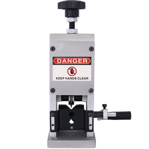 , Manual Scrap Wire Stripping Machine, Drill Powered Copper Wire Peeler Machine, Scrap Cable Stripper for Wire Recycling, Compact & Portable Aluminum Alloy Construction, 0.06-0.98 inch, Silver ,