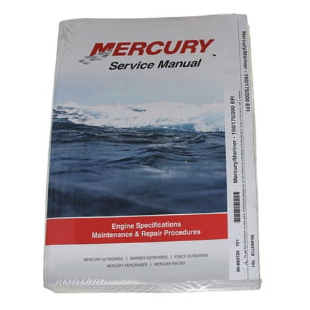 Manual, Service Mercury 2.5L 02 & Up Pro #: SM25-02 X-Ref #: 90-883728