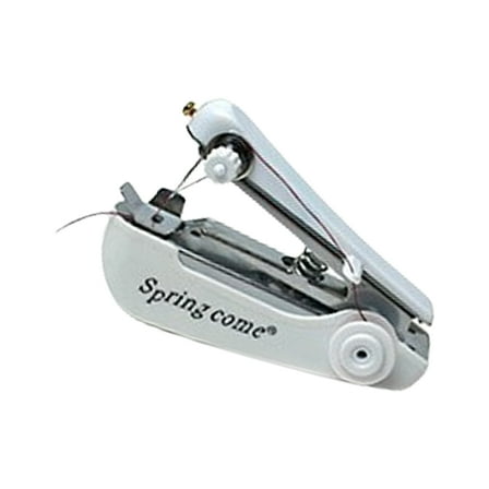 Manual Sewing Machine Handheld Sewing Machine Easy to Use Handy Needlework Tool Small Sewing Machine for Sewing Clothes