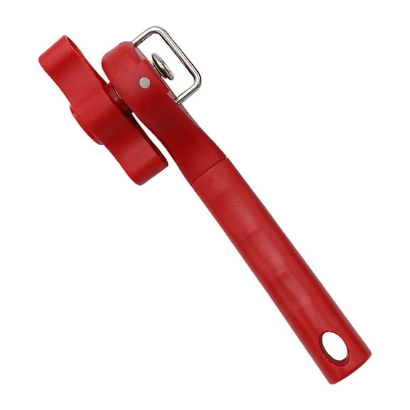 Manual Side-Cut Can Opener | Safe Edge-Free Opening | 360° Swivel Handle | Stainless Steel & Abs Construction | Ergonomic Non-Slip Grip | Easy to Clean