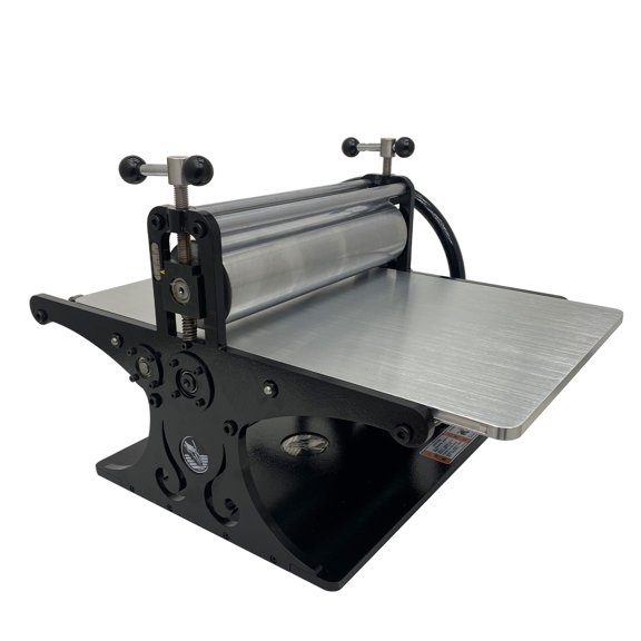 Manual Slab Roller Printing Press Basic Etching Machine Adjustable Height