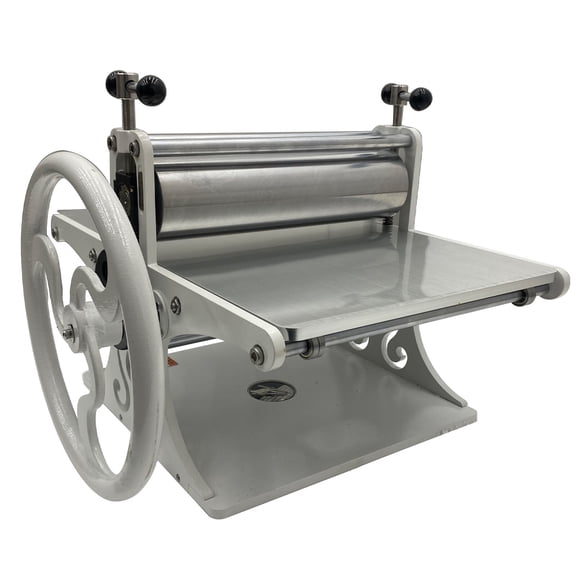 Manual Slab Roller Printmaking Press Machine 19.7" x 13" Table Adjustable Height