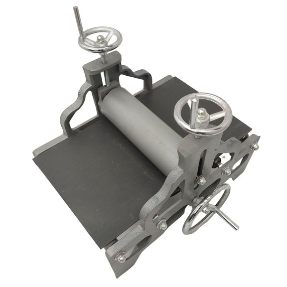 Manual Slab Roller Printmaking Press Machine Adjustable Height for Relief Printing