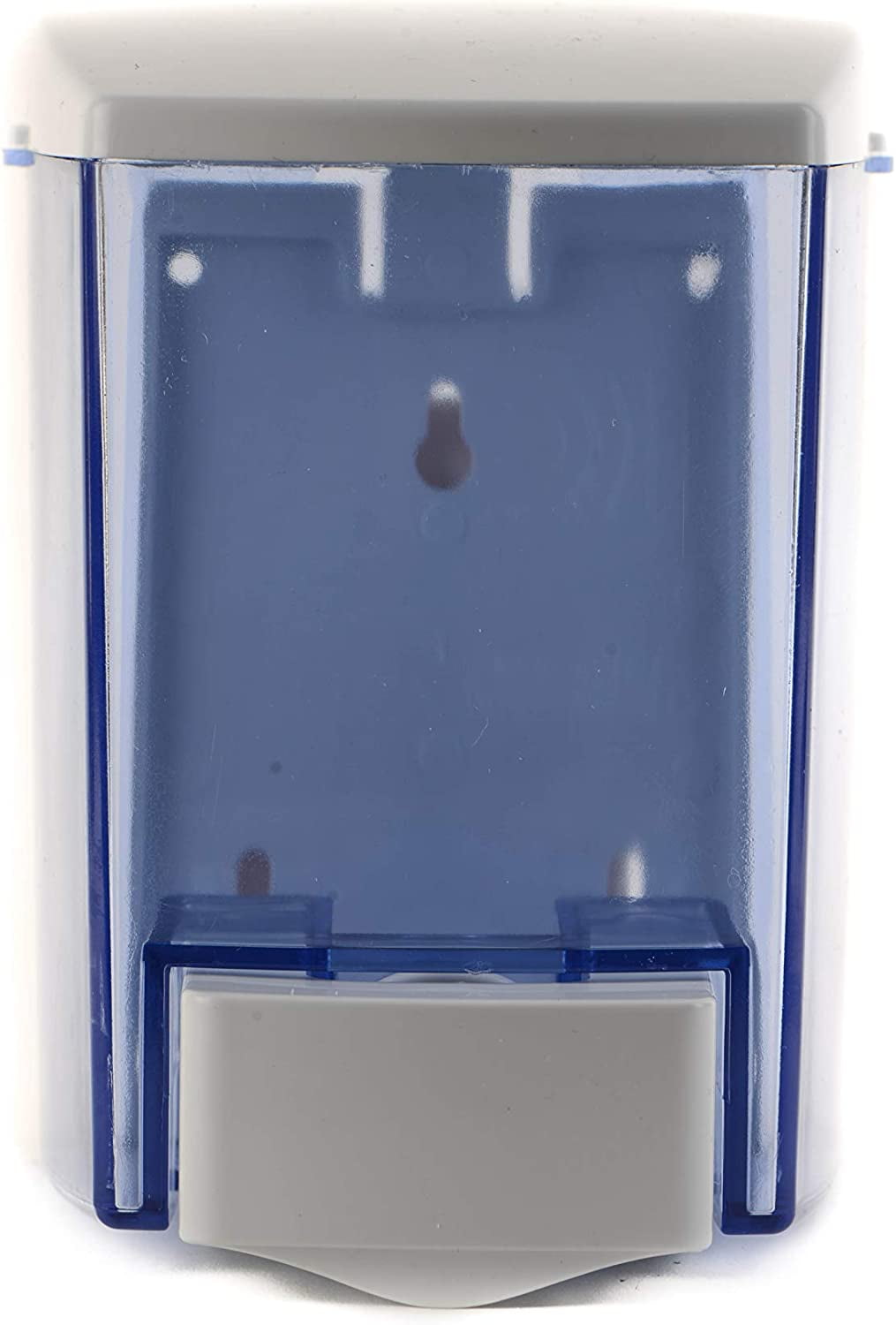 Manual Soap Dispenser Wall Mount Kitchen Bathroom Mounted Soap Dispenser Commercial - Great for Liquid Lotion Soap Shampoo Gel and More - Blue - 30 fl oz (887mL) (1)