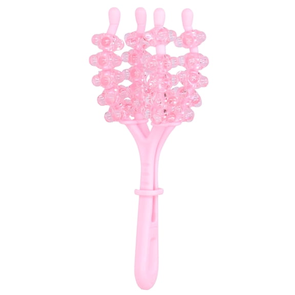 Manual Spine Correction Massager Single Massage Head Spine Adjustment Massage DeviceSilver Probe