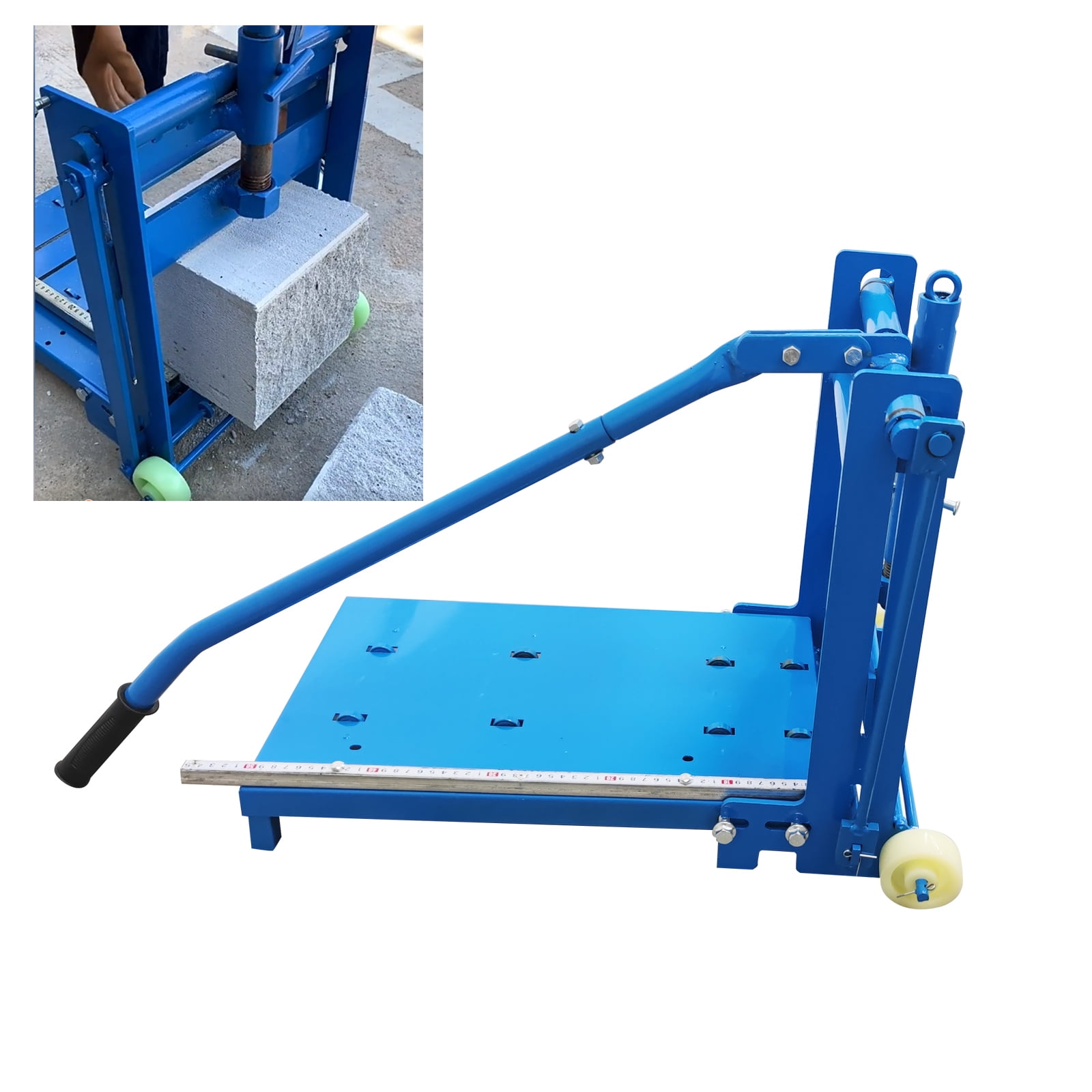 Manual Square Column Aerated Block Stone Cutting Machine Light Foam Brick