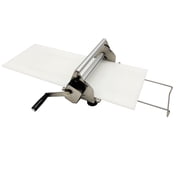 Manual Stainless Steel Pastry Machine Dough Sheeter Adjustable Thickness Max 0.89 inch