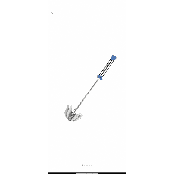 Manual Stainless Steel Rotary Egg Beater with Plastic Handle, Handheld Kitchen Whisk for Mixing Eggs, Batter, Cream and Sauces