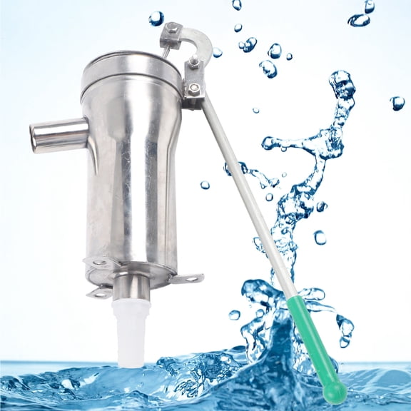 Manual Stainless Steel Well Pump with Comfortable Handle for Easy Water Access