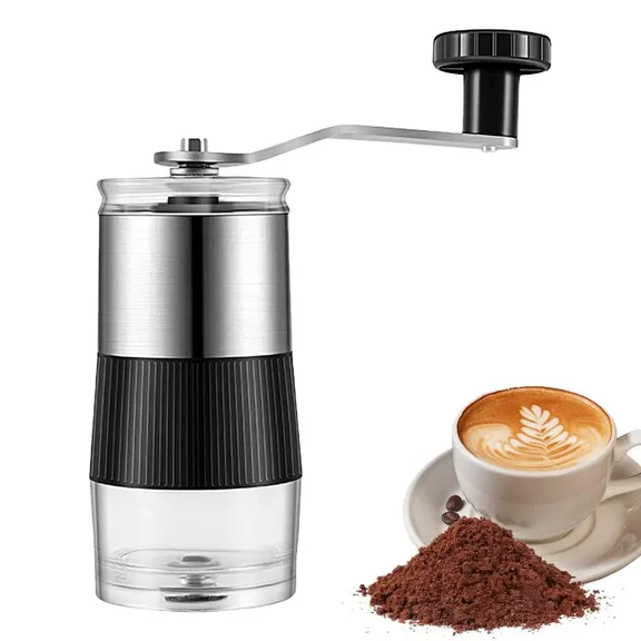 Manual Stone Ball Coffee Grinder for Camping, Unique Gift, ABS+PP Material Compact Size