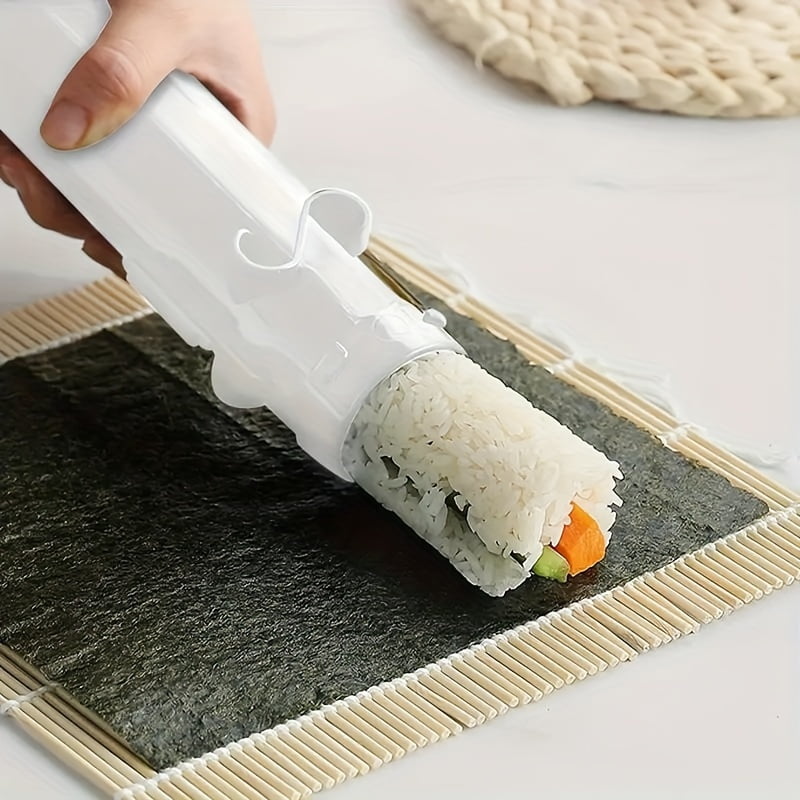 Manual Sushi Maker Roller, Uncharged Rice Mold, DIY Sushi Rolling Tool ...