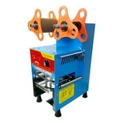 Manual Tea Cup Sealer Machine, 300-500 Cup/h Auto Boba Sealing Machine