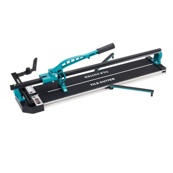 Manual Tile Cutter (48 Inch) - Porcelain/Ceramic Cutting Tool with Tungsten Carbide Wheel, Infrared Positioning, Anti-Skid Feet, Durable Rails | For Pros & Beginners