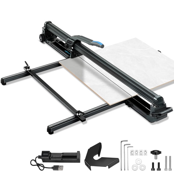 Hemoton Multi-Color Manual Tile Cutter for Ceramic and Porcelain Tiles, Professional Installation Tool