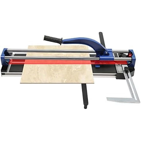 Manual Tile Cutter, With Tungsten Alloy Wheel, Tile Cutter Tool for Porcelain Ceramic Floor Tile, Infrared Positioning Guided Precision, Adjustable Measurement Ruler$$Tools & Hardware Other