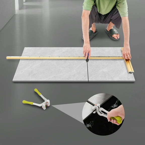 Manual Tile Cutting Tool, Portable Tile Cutter, Manual Tile Cutter for DIY Enthusiasts, And Construction And Tile Industry Professionals to Cut Diamond Tiles, Wall Tiles, Mosaic Tiles, Floor Tiles