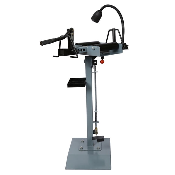 Manual Tire Spreader Portable Tire Changer with Stand Adjustable LED Light Tire Spreader Tool for Light Truck and Car