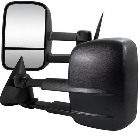 Manual Towing Mirrors for 88 to 98 Chevrolet C10, 14 x 15 x 22 in.