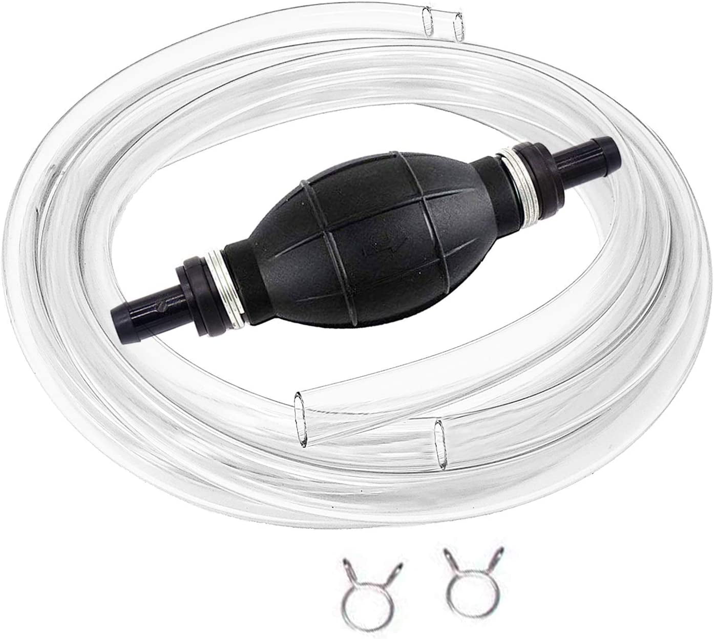 Manual Transfer Siphon Pump for Gasoline Water Fuel, Manual Fuel Siphon