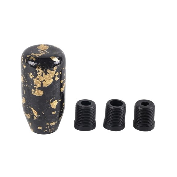 Manual Transmission Gear Knob With Carbon Fiber And Aluminum Alloy Design