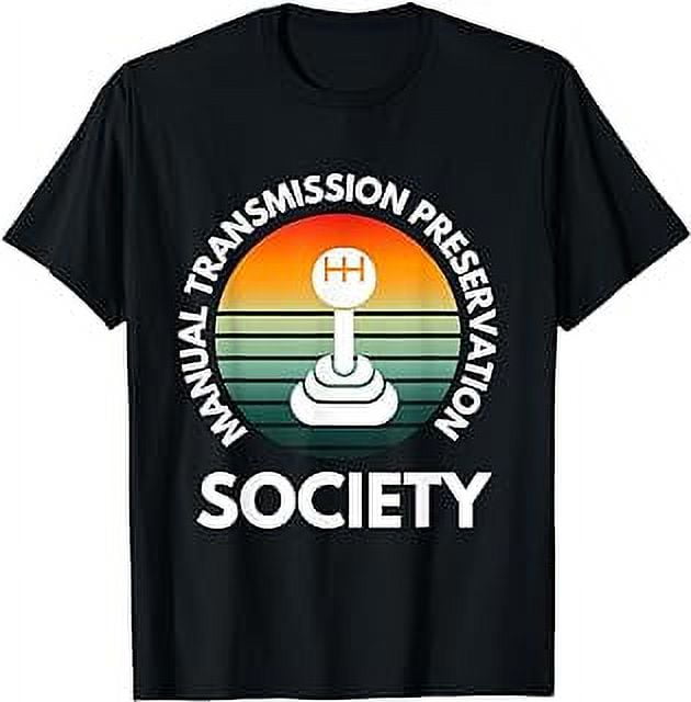 Manual Transmission Preservation Society Gearbox Mechanical TShirt