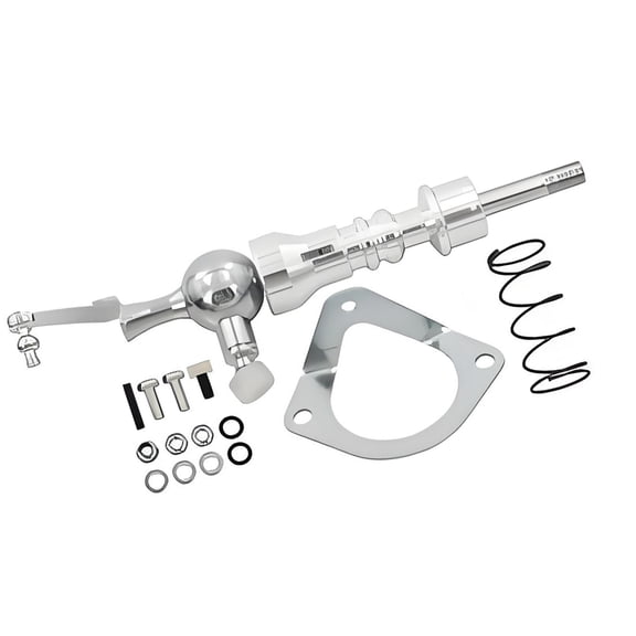 Manual Transmission Short Shifter Assembly with Aluminum Alloy Body, Joint Control, Replacement Hardware Set, Quicker Gear Change Upgrade