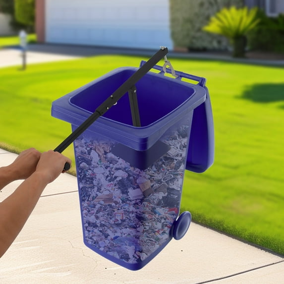 Manual Trash Compactor, Trash Compactor, Portable Small Trash Compactor 110.23lbs Capacity for Home, Kitchen, Office Use