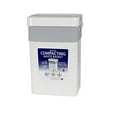 thumbnail image 1 of Creative Bath Manual Trash Compactor, 6.16 gallons, White, 1 of 6
