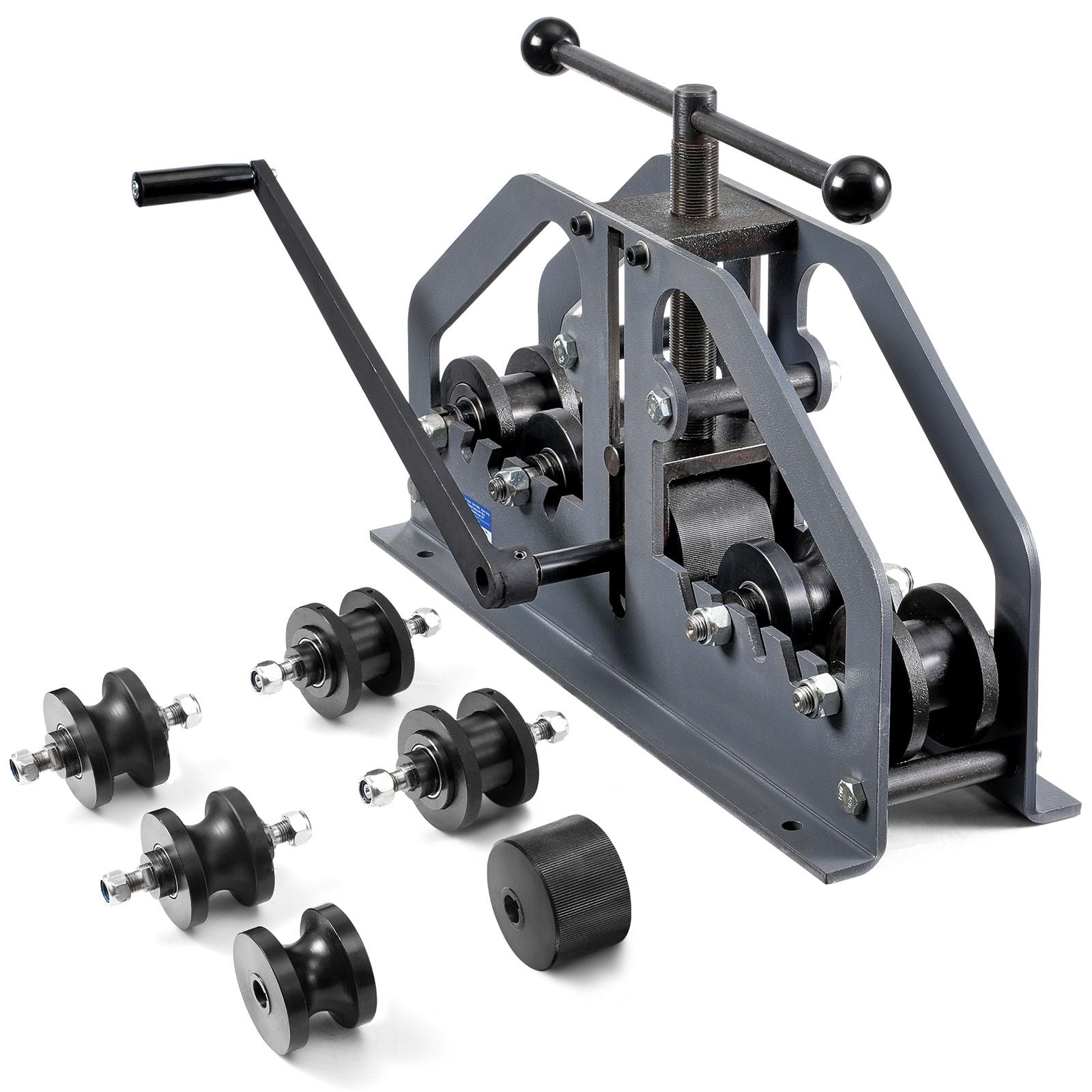 Manual Tube Roller Bender Max 1.5 in 6 Dies 360 Degree Copper Aluminum ...