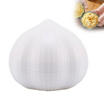 Manual Twisting Garlic and Rocking Mincer Chopper Crusher Efficient Kitchen Tool for Fresh Garlic Preparation