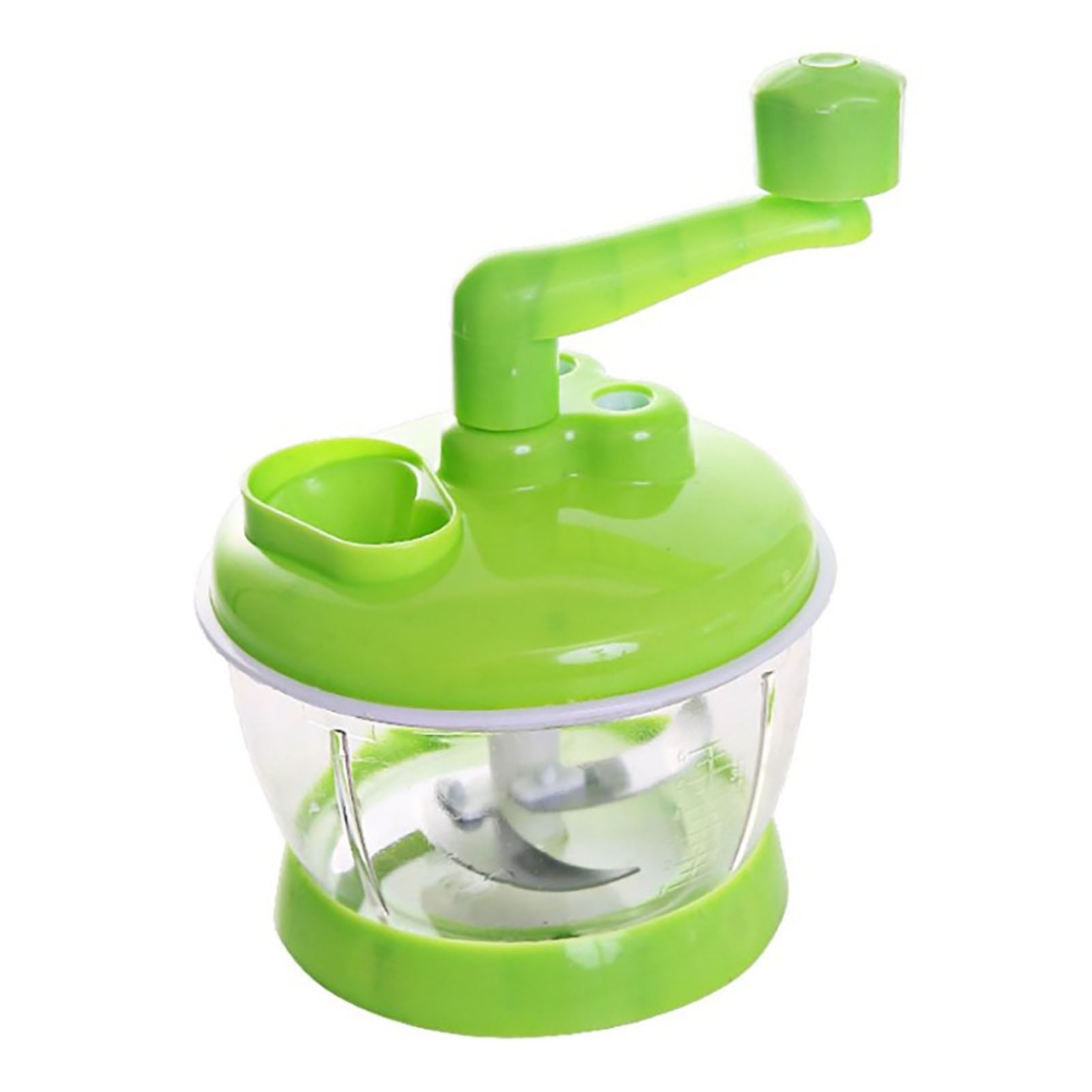 Manual Vegetable Grinder Manual Meat Grinder, Stainless Steel Blade Portable Food Meat Mixer for Kitchen Restaurant