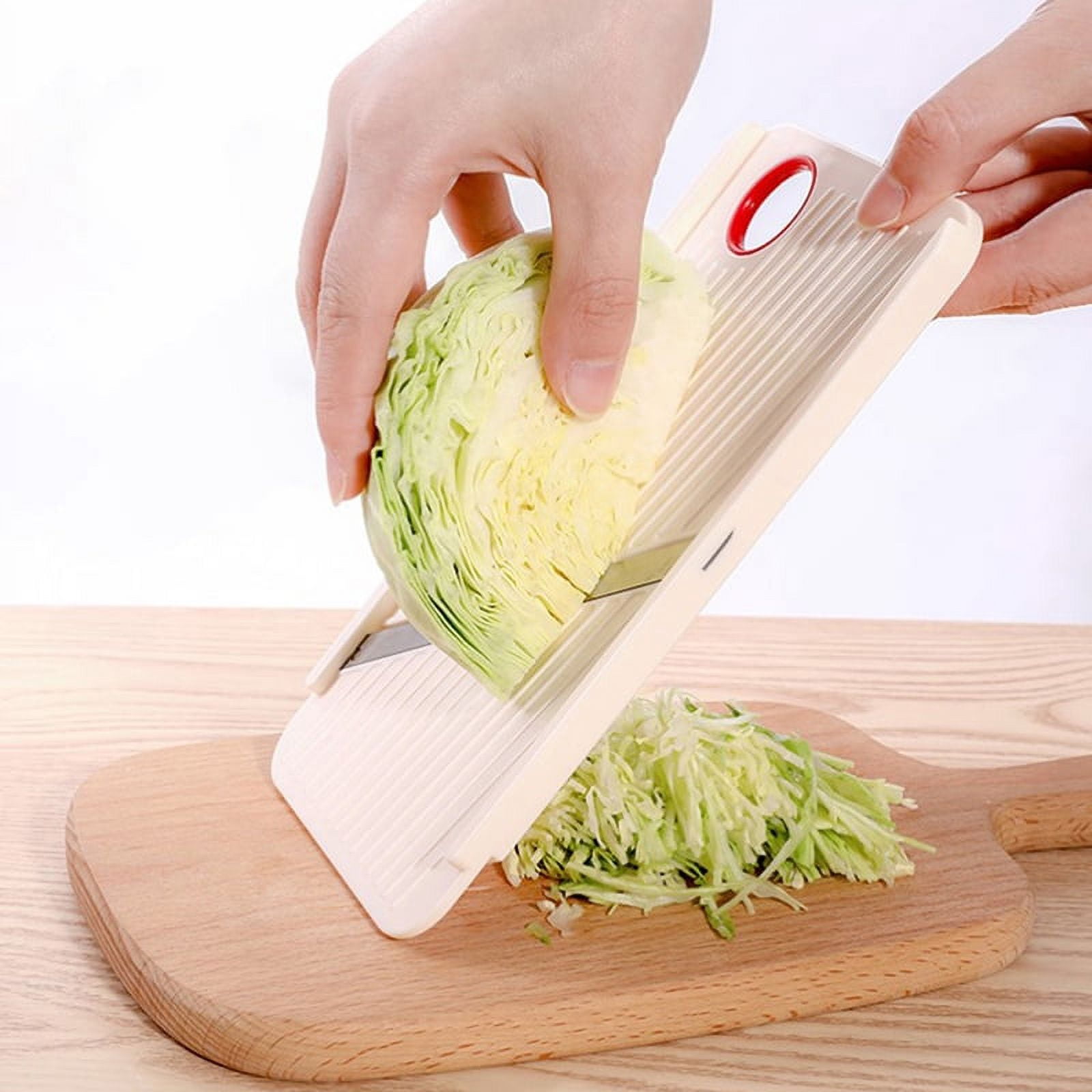 Manual Vegetable Slicer Stainless Steel Portable Kitchen Shredder