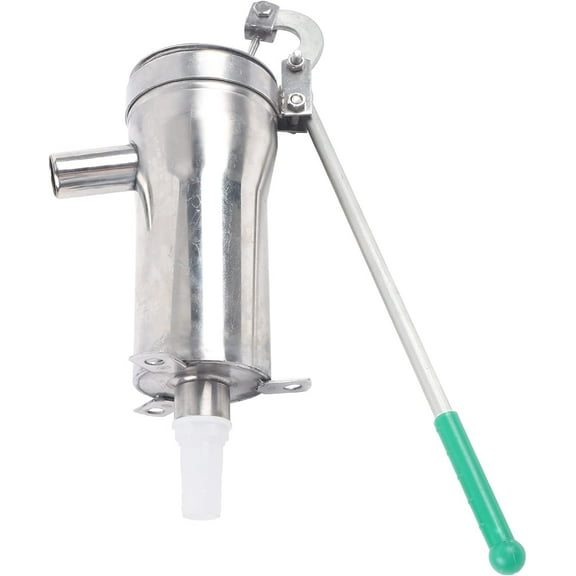 Manual Water Pump for Well, Hand Crank Well Water Pump Domestic Hand Deep Well Pump Stainless Steel Manual Deep Well Pump for Industrial Work/Farm