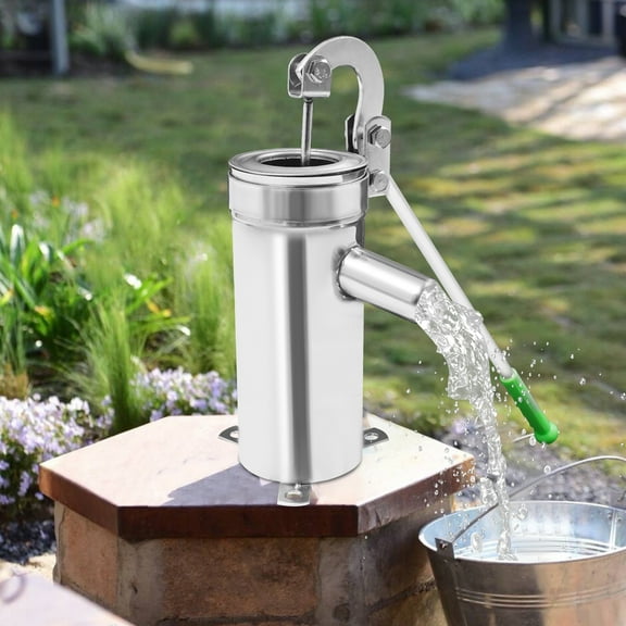 Manual Water Suction Pump Well Water Pitcher Hand Water Pump Suction Pump Garden