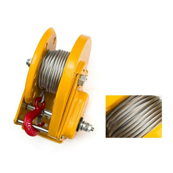 Manual Winch Tractor,1800LB Two-way Self-locking Small Hand Windlass With Automatic Brake Manual Winch Tractor ,Outstanding Load Capacity
